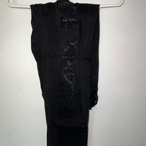 Mens black jeans